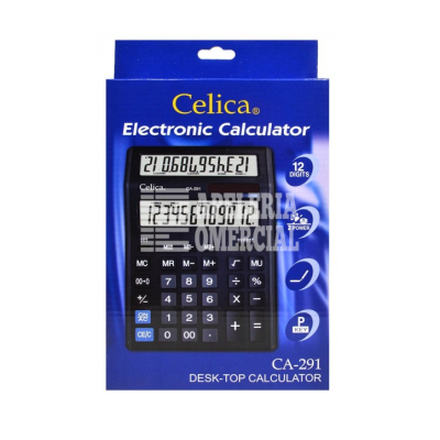 CALCULADORA DE ESCRITORIO 10 DIG. CELICA CA351A